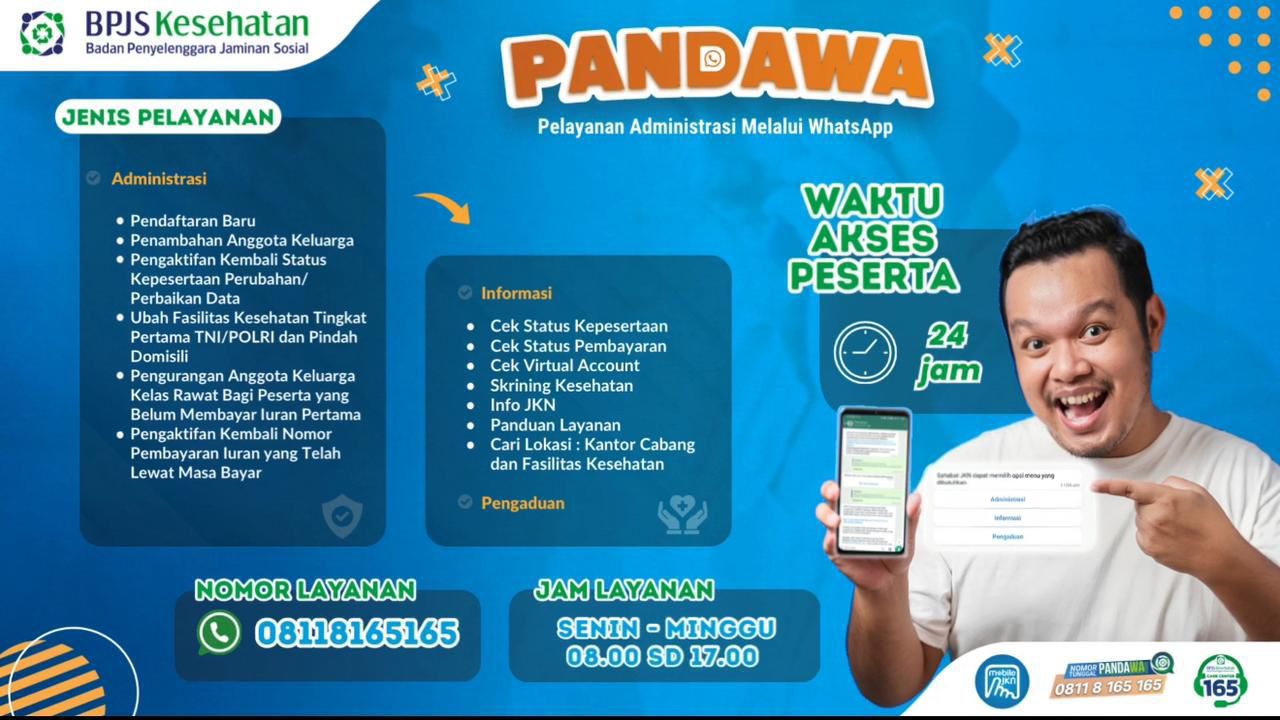 Pelayanan Administrasi BPJS Kesehatan Melalui Whatsapp